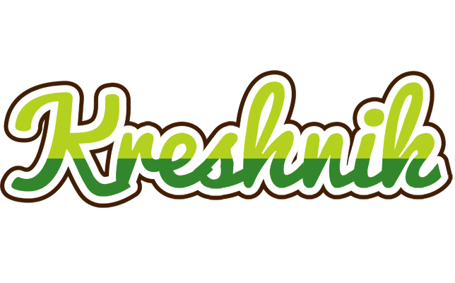 Kreshnik golfing logo