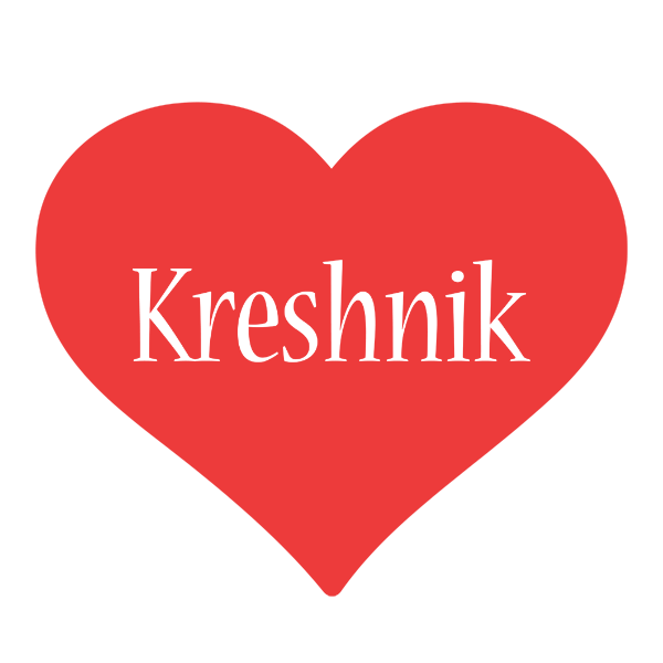 Kreshnik love logo