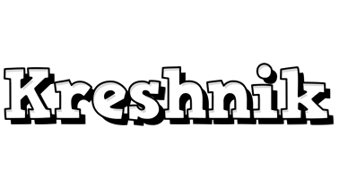 Kreshnik snowing logo