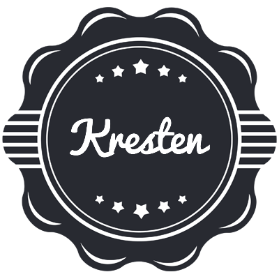 Kresten badge logo