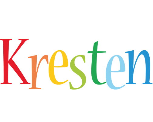 Kresten birthday logo