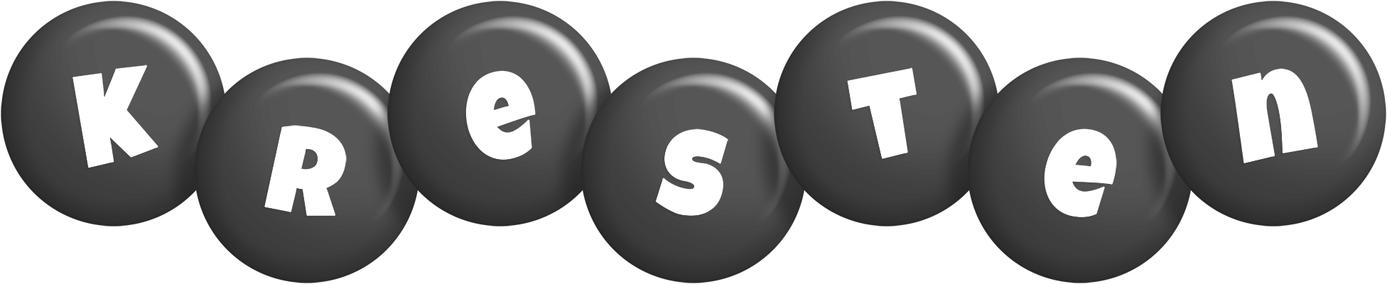 Kresten candy-black logo