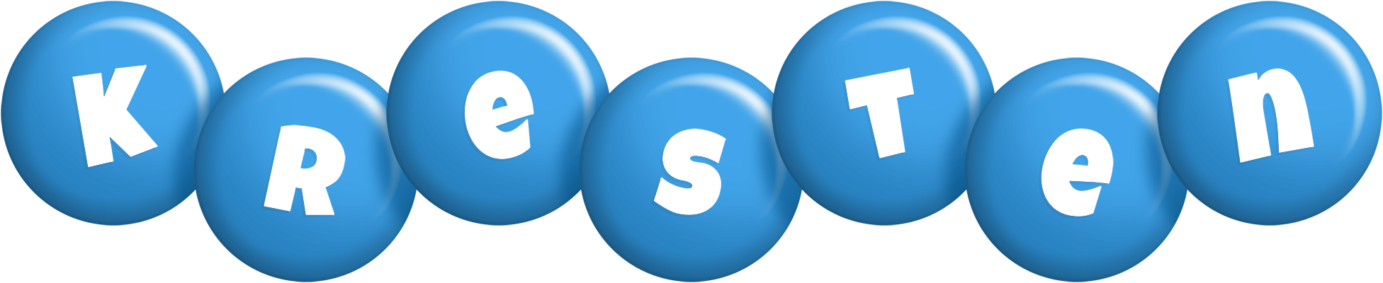 Kresten candy-blue logo