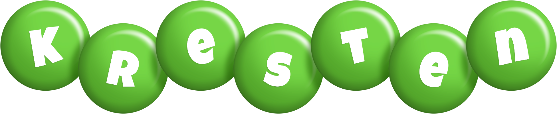 Kresten candy-green logo