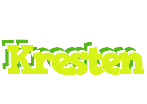 Kresten citrus logo