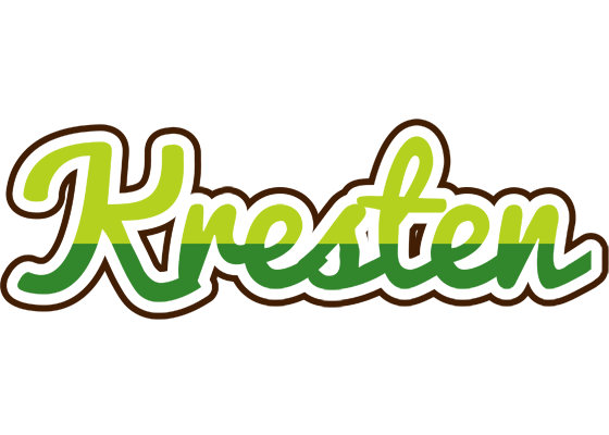 Kresten golfing logo