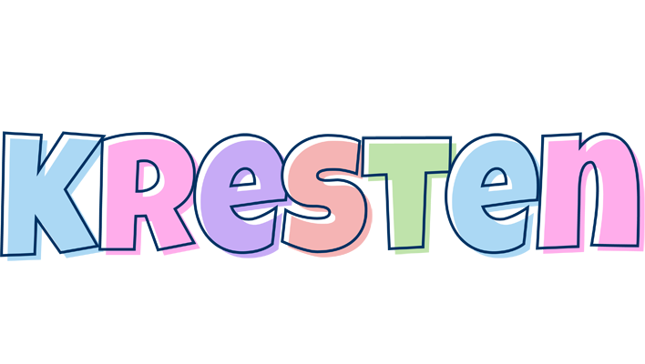 Kresten pastel logo