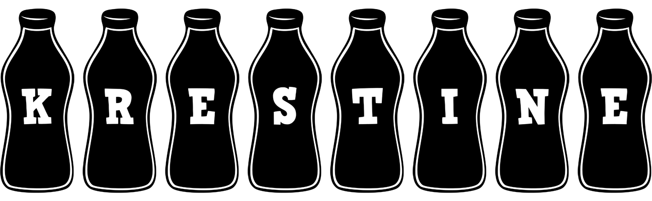Krestine bottle logo