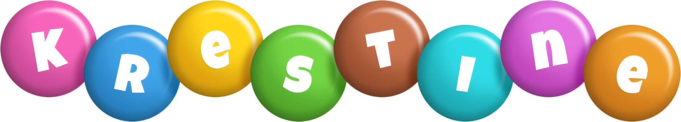 Krestine candy logo