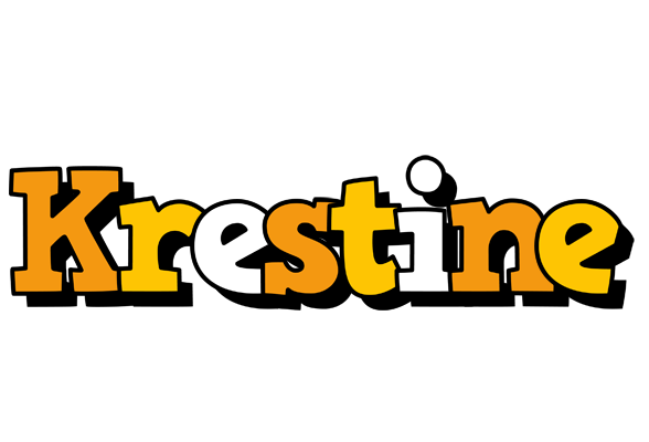 Krestine cartoon logo
