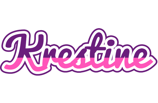 Krestine cheerful logo