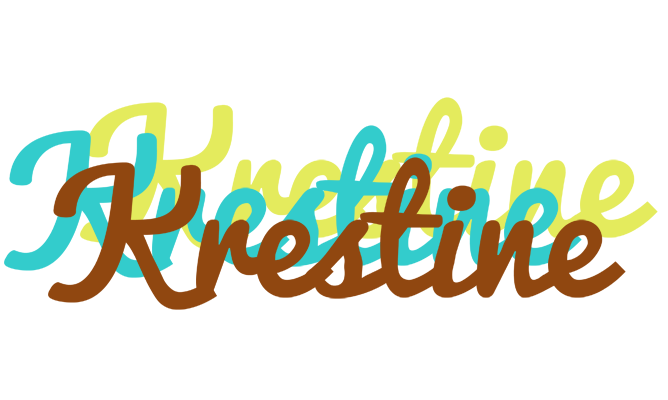 Krestine cupcake logo