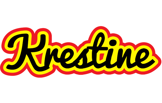 Krestine flaming logo