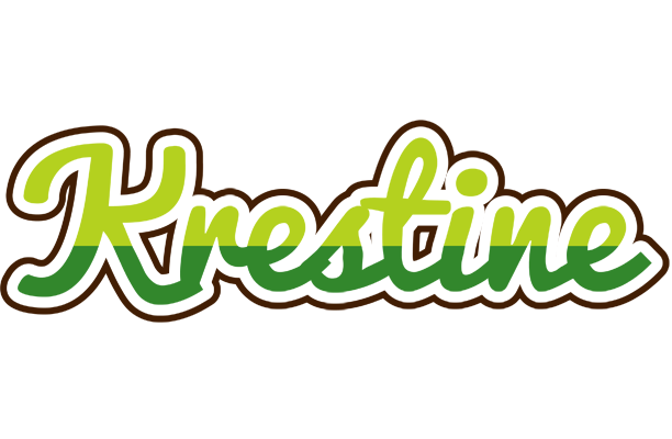 Krestine golfing logo