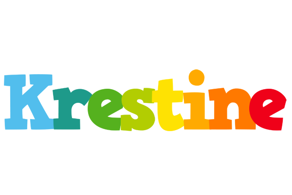 Krestine rainbows logo