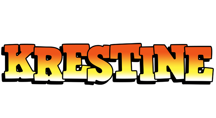 Krestine sunset logo