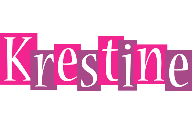 Krestine whine logo