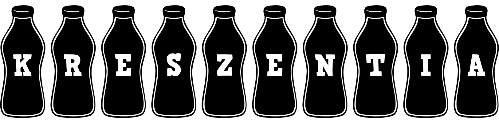 Kreszentia bottle logo