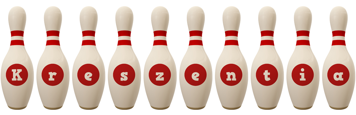 Kreszentia bowling-pin logo
