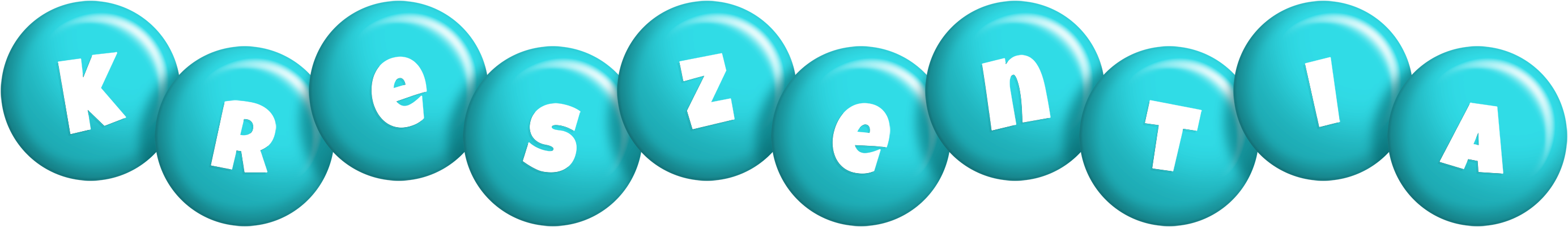 Kreszentia candy-azur logo