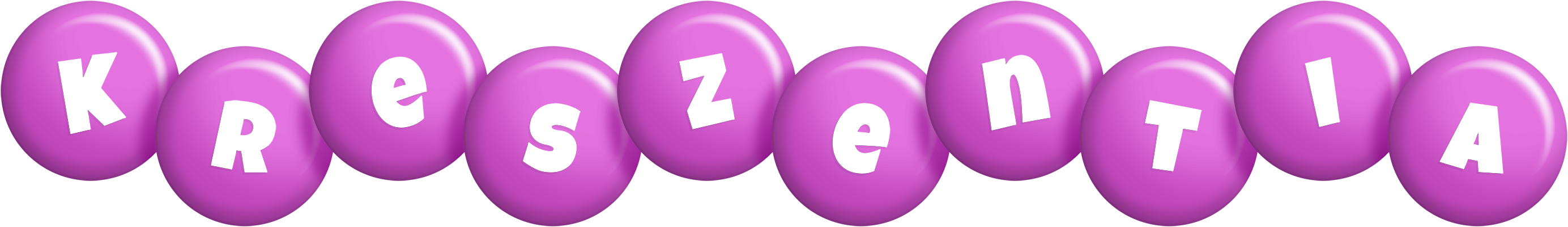 Kreszentia candy-purple logo