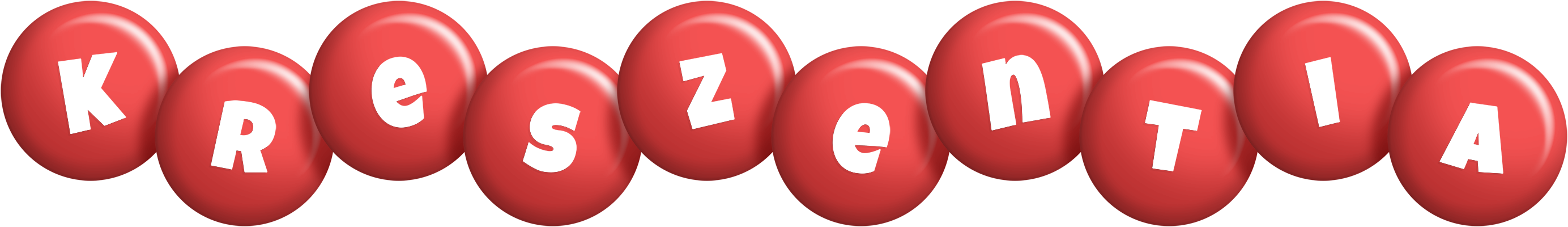 Kreszentia candy-red logo