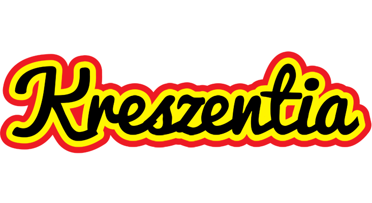 Kreszentia flaming logo