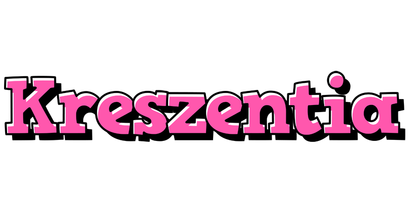 Kreszentia girlish logo