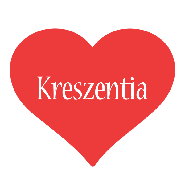 Kreszentia love logo