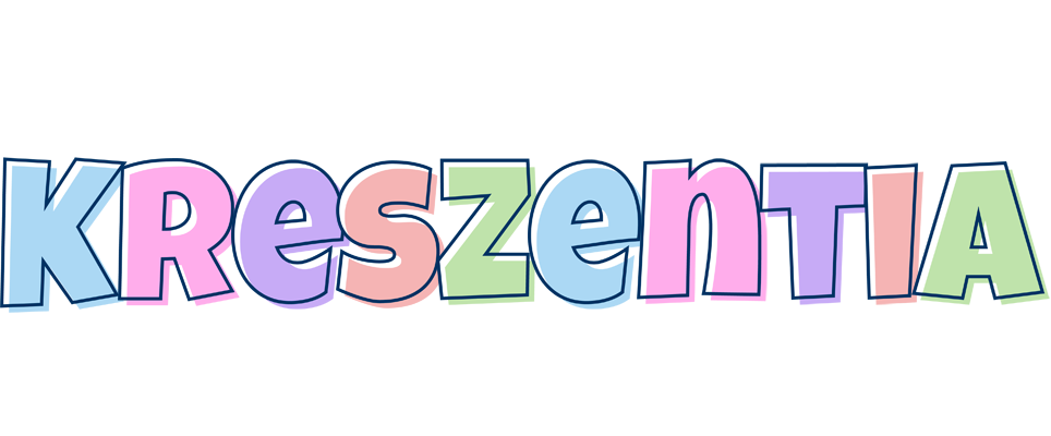 Kreszentia pastel logo