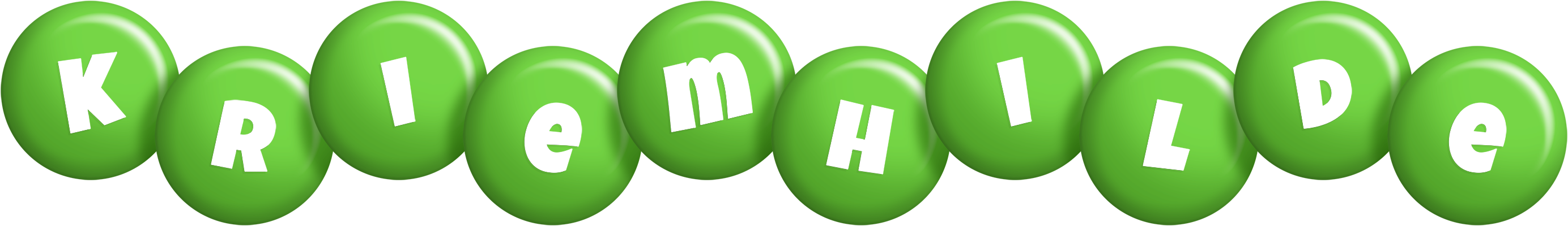Kriemhilde candy-green logo