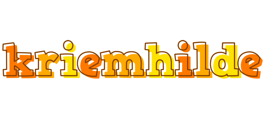 Kriemhilde desert logo