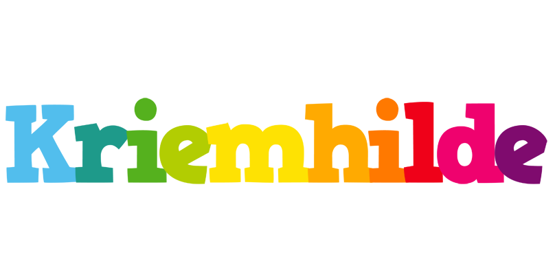 Kriemhilde rainbows logo