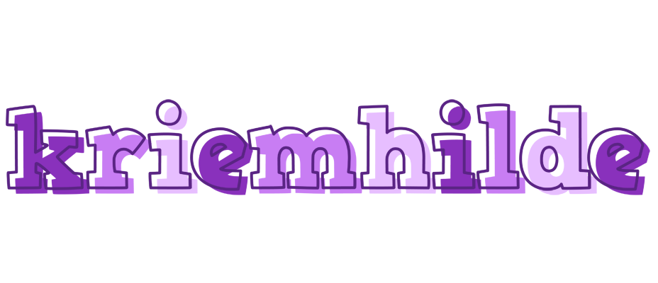 Kriemhilde sensual logo