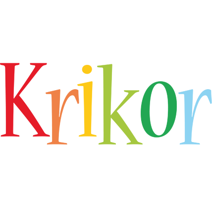 Krikor birthday logo