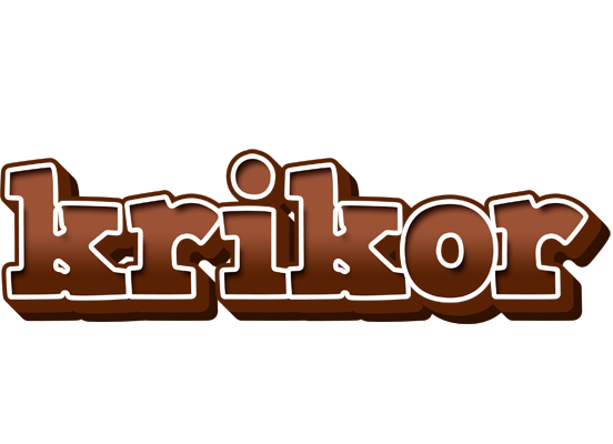 Krikor brownie logo
