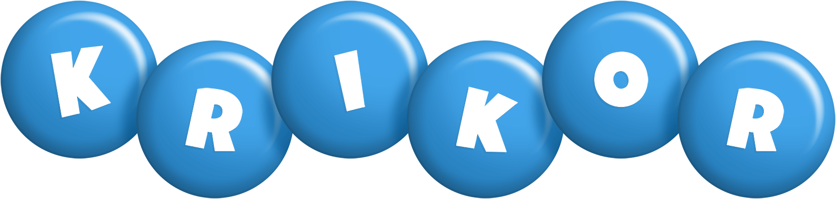 Krikor candy-blue logo