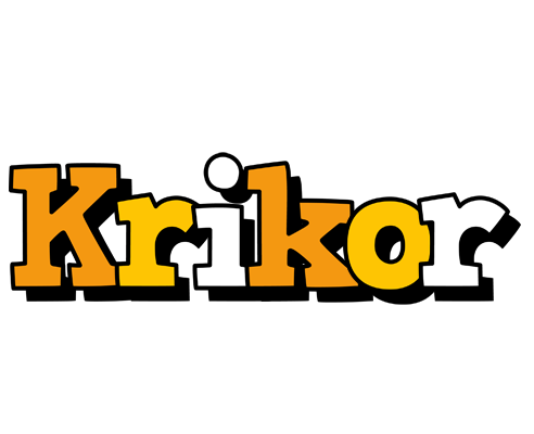 Krikor cartoon logo