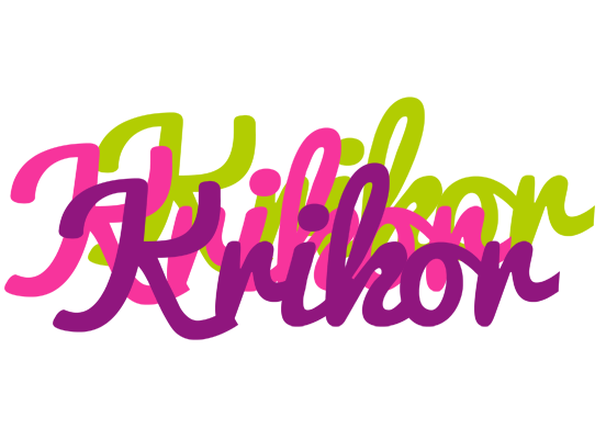 Krikor flowers logo