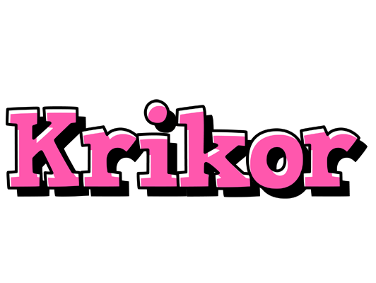Krikor girlish logo
