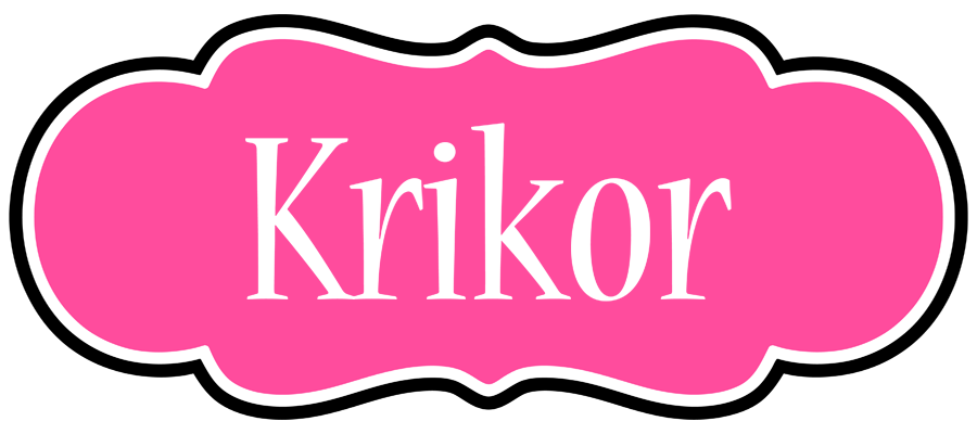 Krikor invitation logo
