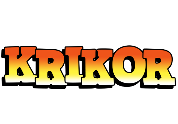 Krikor sunset logo