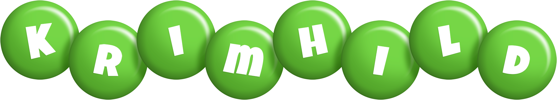 Krimhild candy-green logo