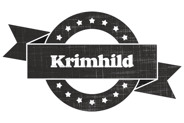 Krimhild grunge logo