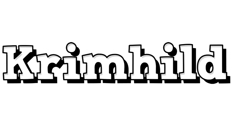 Krimhild snowing logo