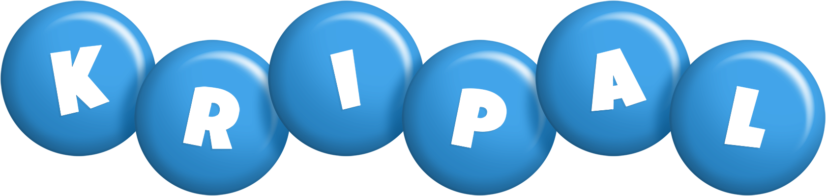 Kripal candy-blue logo