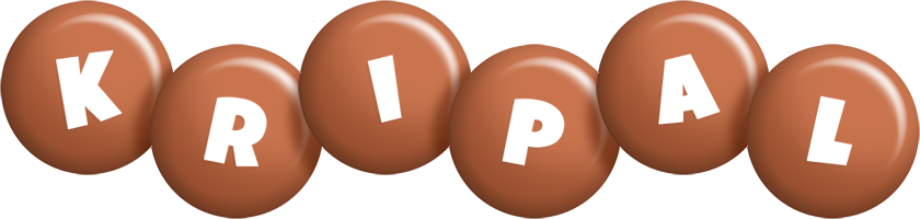 Kripal candy-brown logo