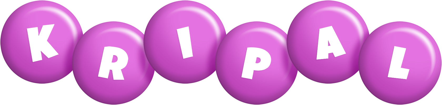 Kripal candy-purple logo