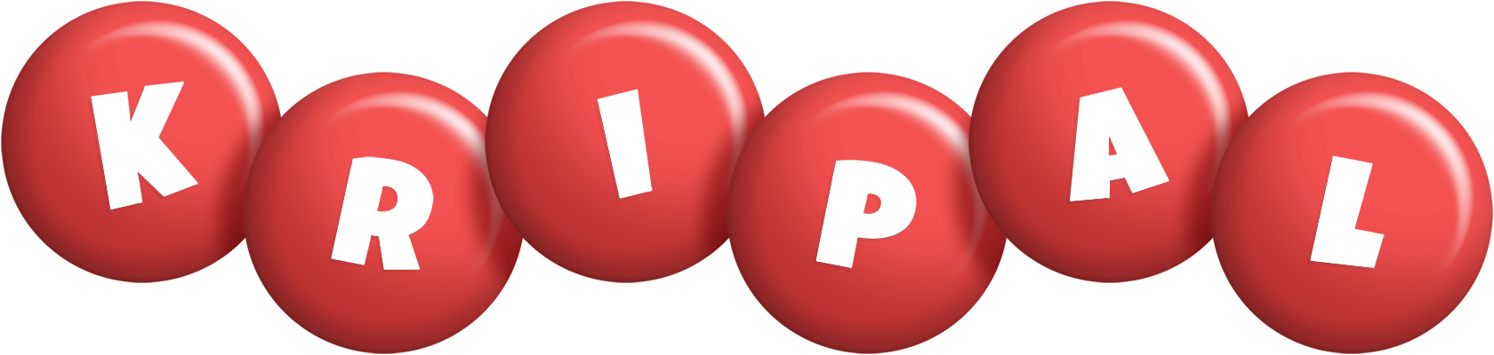 Kripal candy-red logo