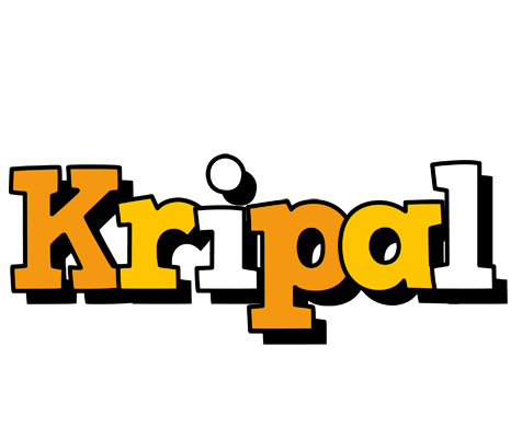 Kripal cartoon logo